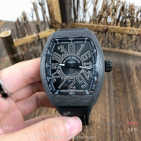 New Copy Franck Muller Vanguard Classical &8216;Crazy Hours Watch Carbon Case 2