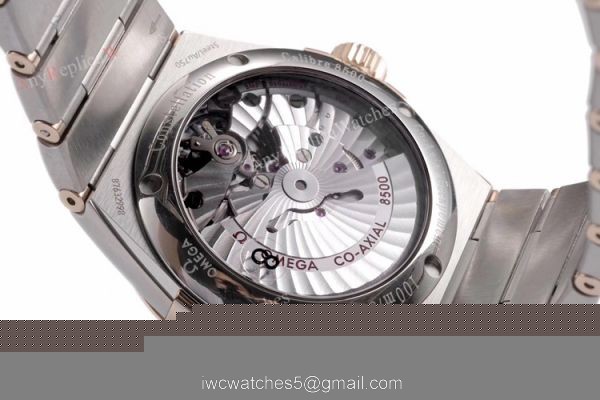 New Omega Constellation Rose Gold Mens Watches Best Replica VSF Omega 2