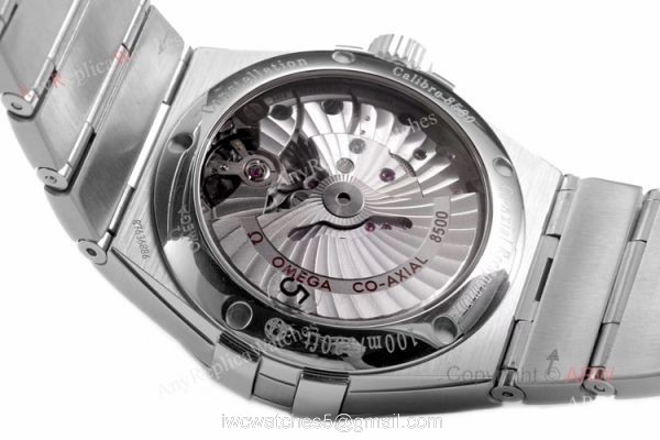 New vsf Watches Swiss Omega Constellation Blue Dial Stainless Steel Replica Watches 2