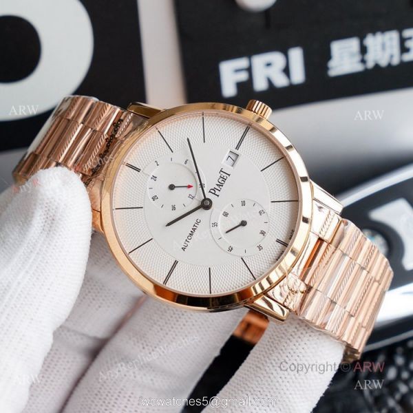 New Swiss Replica Piaget Altiplano Rose Gold Automatic Watch 41mm 2