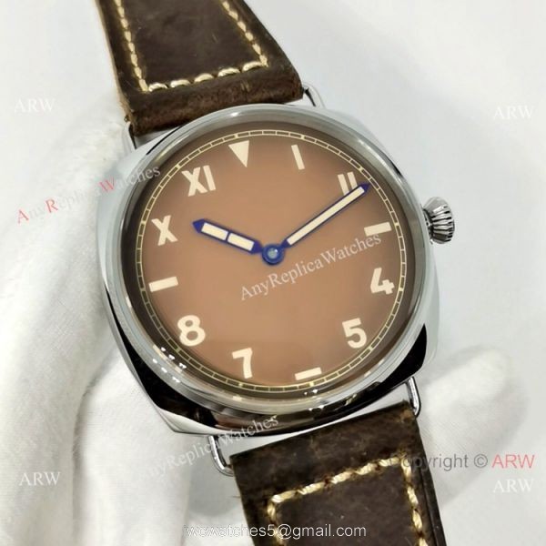 New Copy Panerai Radiomir California PAM931 Brown Dial Watch P3000 2