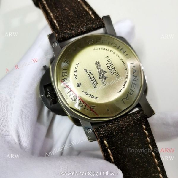 Copy Panerai Luminor Submersible Bronzo Case Watch PAM00382 2