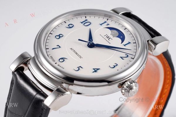 Swiss Replica IWC Da Vinci Automatic Moon Watch 40mm 2