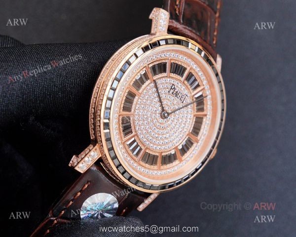 New Rose Gold Piaget Altiplano Diamond Watch 41mm Best Replica 2