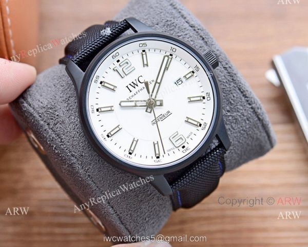 Best Replica IWC Ingenieur Automatic Watch Gray Dial 2