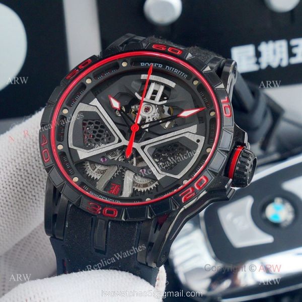 Ref RDDBEX0748 Replica Roger Dubuis Excalibur Huracan Automatic Watch 45mm 2