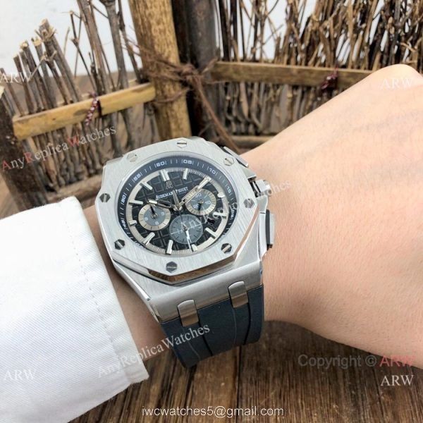 Audemars Piguet Royal Oak Offshore Black Dial Watches Automatic AP Watch 2