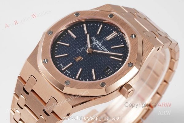 New Audemars Piguet Royal Oak Rose Gold 15202 Swiss Knockoff Watch 39mm 2