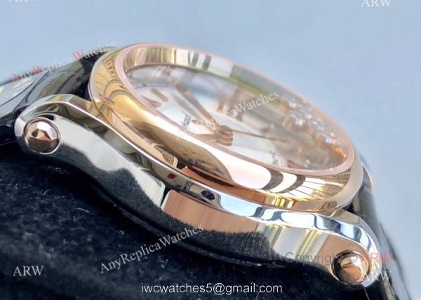 Replica Ladies Chopard Happy Sport 7 Floating Diamonds Watch Swiss Made 2