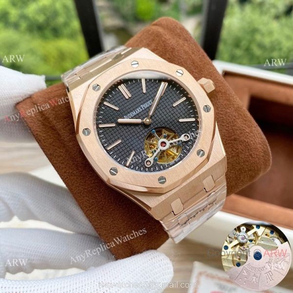 High Quality Audemars Piguet Flying Tourbillon Watches Rose Gold 2