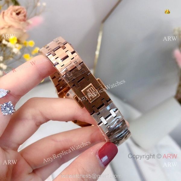 Best Copy Audemars Piguet Royal Oak Two Tone Watch 33mm Women 2