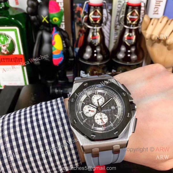 Clone Audemars Piguet Royal Oak offshore Automatic Watches Rose Gold 2