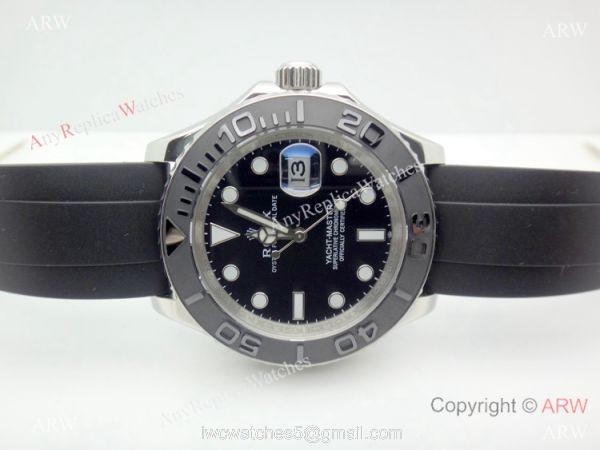Rolex Yacht-Master Stainless Steel Oysterflex Strap 40mm 2