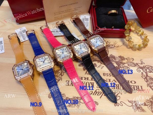 Japan Grade Cartier Santos De Watch Quartz 35mm 2