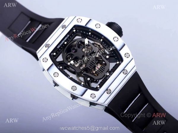 High Quality Replica Richard Mille Skull Watch RM 52-01 2