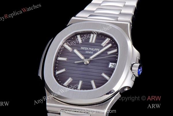 (GR) V2 Version Patek Philippe 5711 Patek Philippe Nautilus Dark Blue Dial Swiss Replica Watch 2