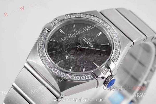 New Omega Constellation 2020 Omega Constellation Quartz Swiss Made Diamond Bezel Replica Watches 2
