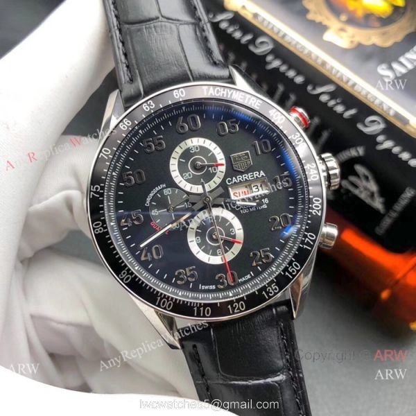 Buy Replica Tag Heuer Carrera Calibre 16 White Dial Watches 44mm 2