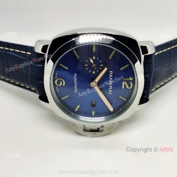 Replica Panerai Luminor Due PAM00927 Watch Blue Dial 44MM 2