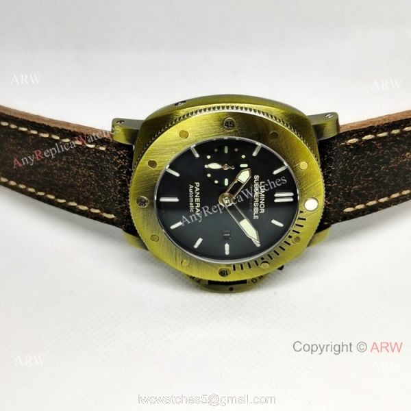 Luxury Replica Panerai Luminor Submersible Bronzo Watch 47mm 2