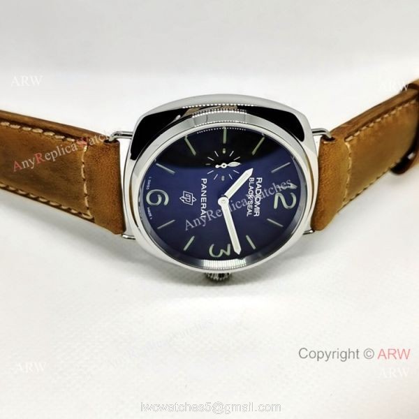 NEW! Panerai Radiomir Black Seal Blue Dial Watch PAM00754 2