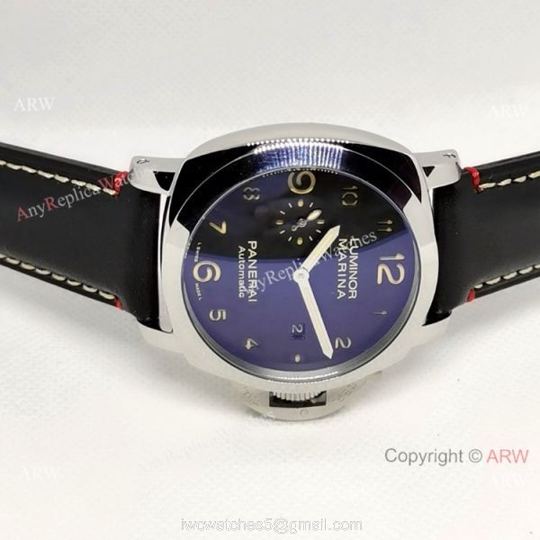 Fake Panerai Luminor Marina 44mm PAM00910 Blue Dial Watch 2