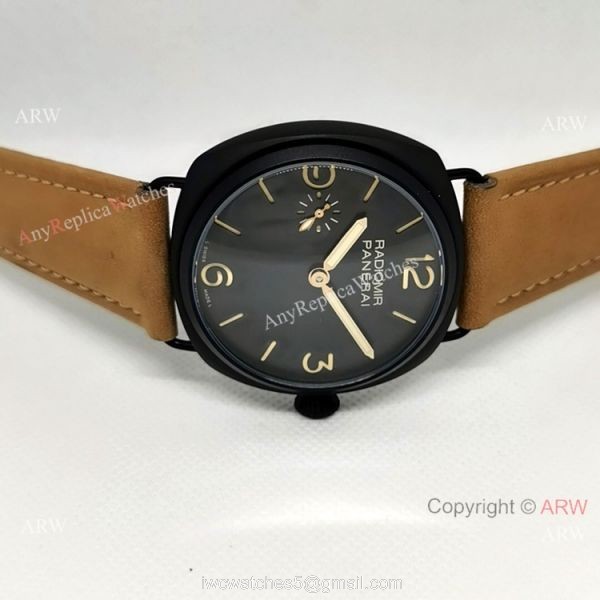 Copy Panerai Radiomir PAM00504 Black Case Watch P3000 Movement 2