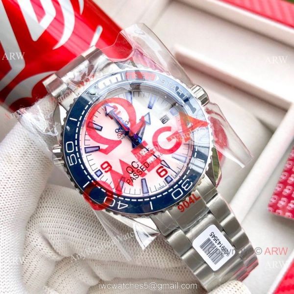 NEW Omega Seamaster Planet Ocean 600m Americas Cup Edition Copy Watch 2