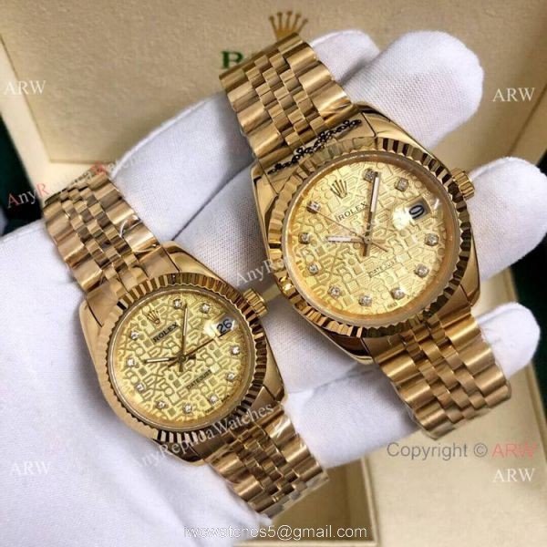 Buy Copy Rolex Datejust Lover Watches Blue Diamond Dial 2