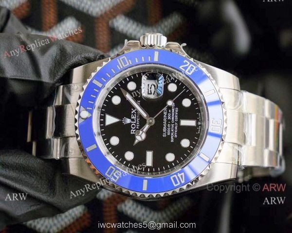 NEW UPGRADED Rolex Submariner Ref 126619lb Watch Blue and Black 2