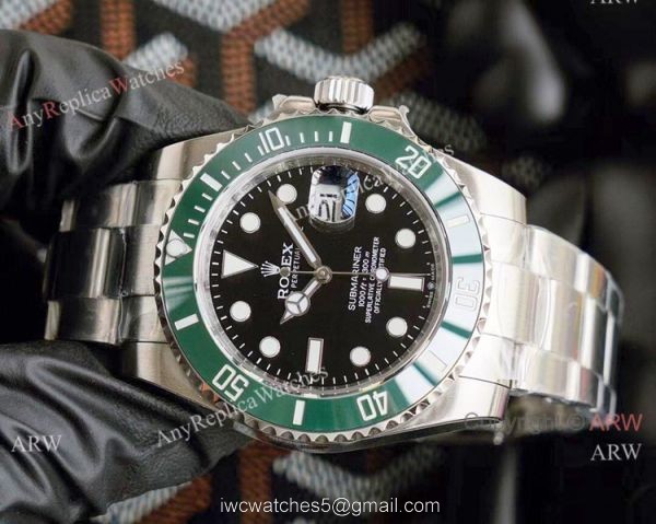 NEW UPGRADED Rolex Submariner 126610LV Watch Green Ceramic Black Dial 2