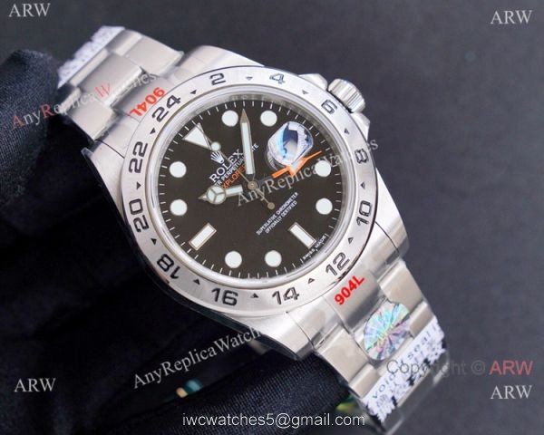 TW Factory Replica Rolex Explorer II Stainless Steel 42mm Watch Swiss 2836 2