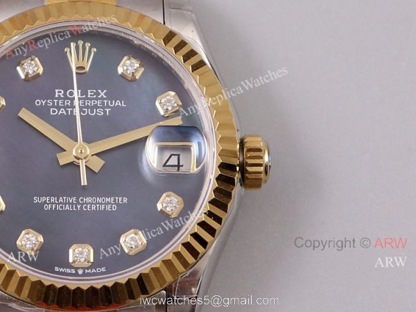 (TW) Swiss ETA2836 Rolex Datejust 31mm Watch 2-Tone Mother Of Pearl 2