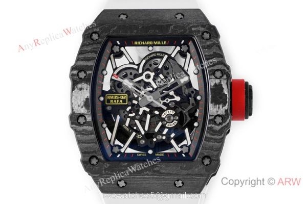Swiss 1:1 Richard Mille Rafael Nadal RM35-02 Copy Watch NTPT Carbon 2