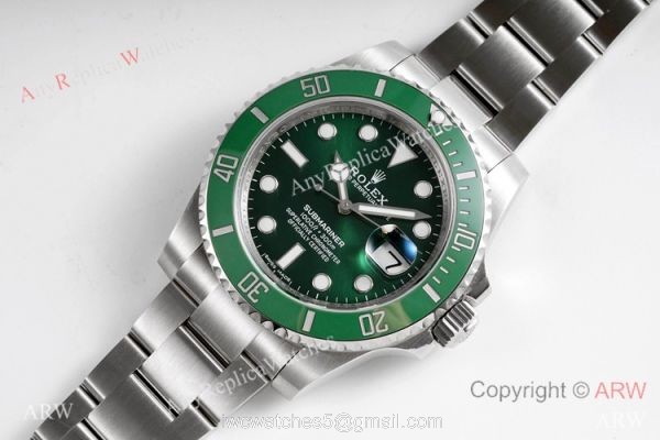 Super Clone Rolex Submariner Hulk Green Ceramic Watch 1:1 VR Factory Swiss 3135 904L Steel 2