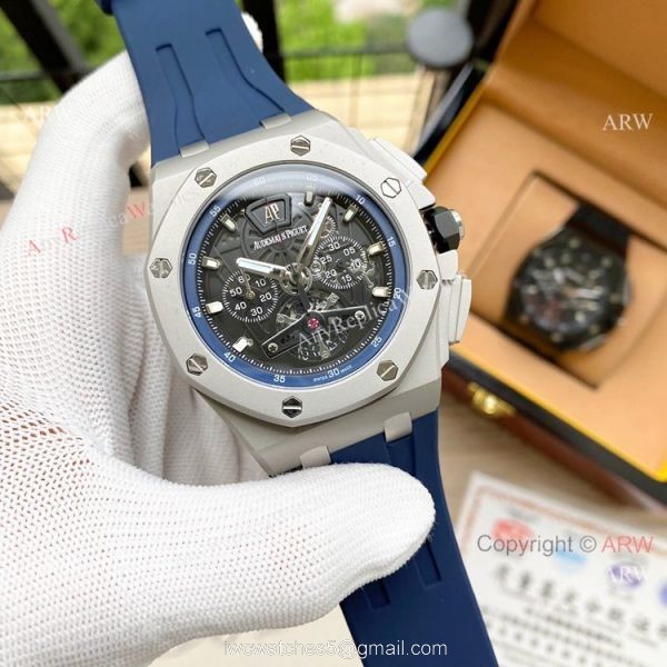 AAA Quality Audemars Piguet Royal Oak Skeleton Chronograph Watches 2