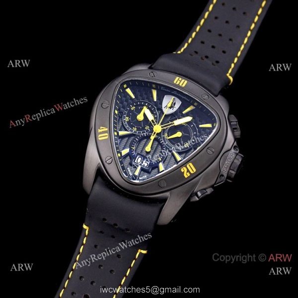 Swiss Copy Lamborghini Spyder X Yellow Version Watch Fashion Style 2