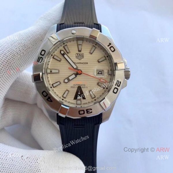 Copy Tag Heuer Aquaracer Calibre 5 Watches Gray Dial 2