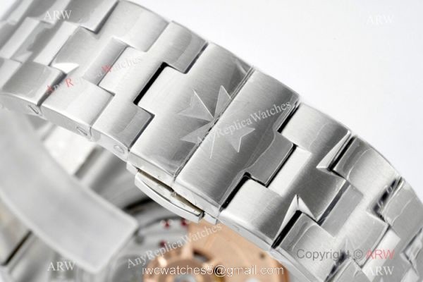 Grade 1A Vacheron Constantin Overseas Ultra-thin Replica Watch Rhodium Face Stainless Steel 2