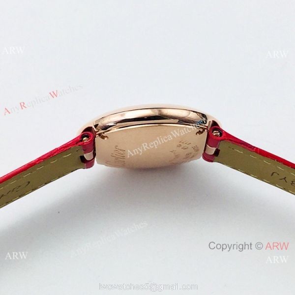 Super Clone Cartier Ballon Bleu De 30mm Watch Rose Gold Silver Dial 2