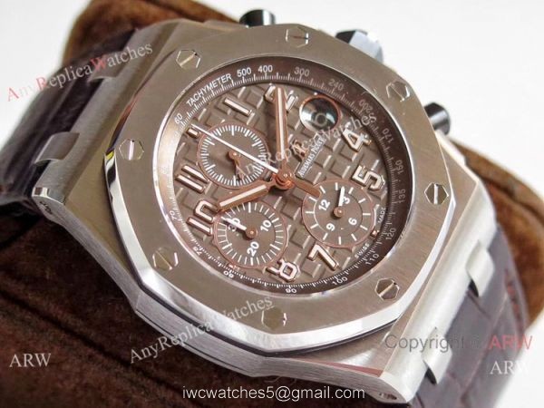 (JF) Audemars Piguet Royal Oak Offshore Swiss 3126 Chronograph Watch Gray Dial 2