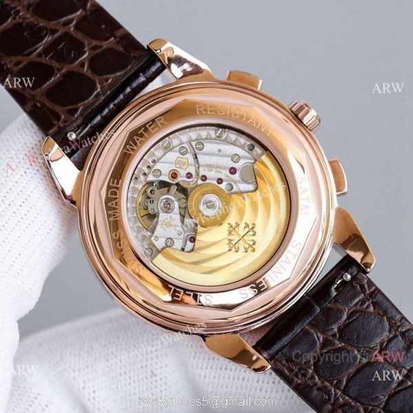 Swiss Clone Patek Philippe Grand Complications Perpetual Calendar Watch Rose Gold 2