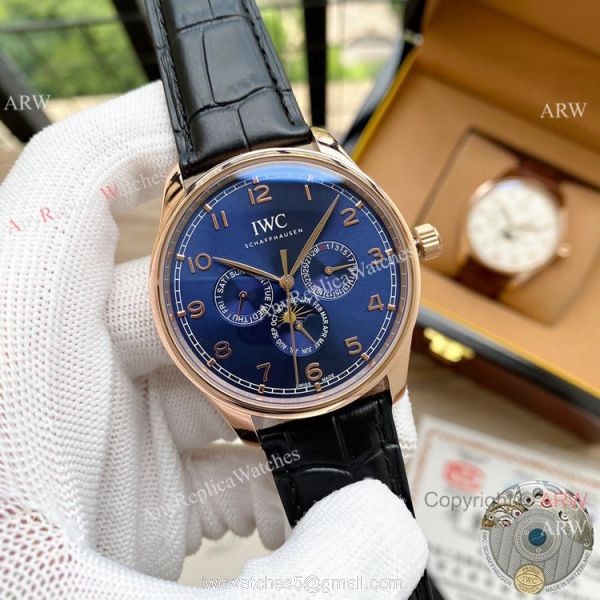 2020 New! IWC Portugieser Perpetual Calendar Watches Rose Gold 2