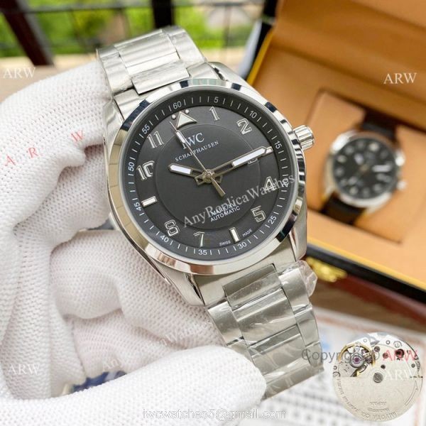 High Quality Copy IWC Pilot Mark XV Watches White Dial Stainless Steel 2
