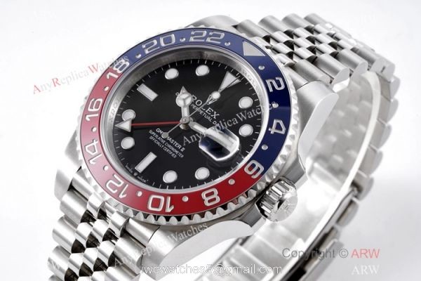 VR Factory V2 Version Swiss Rolex GMT-Master II 3285 Watch Pepsi Ceramic Bezel ref 126710 2