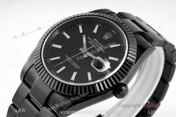 VR-Factory AAA Replica Rolex Datejust II Black Venom Watch 41mm Black Dial 2