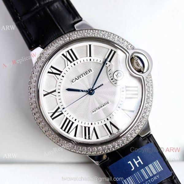 Swiss Grade Copy Cartier Ballon Bleu Watch Rose Gold 42mm XL 2