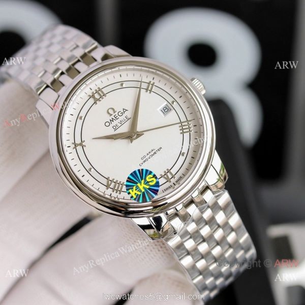 New Copy Omega De Ville Prestige Automatic Watches Stainless Steel 2