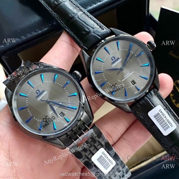 New Style Replica Omega Seamaster UAE Edition Black and Gray Watch 2