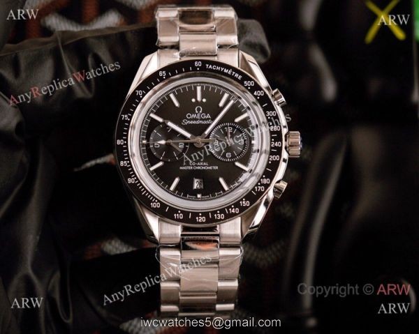 Best Quality Omega Speedmaster Racing Watches Two Tone Rose Gold 2